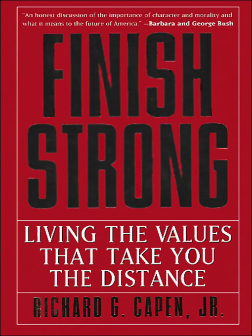 Title details for Finish Strong by Richard G. Capen - Available